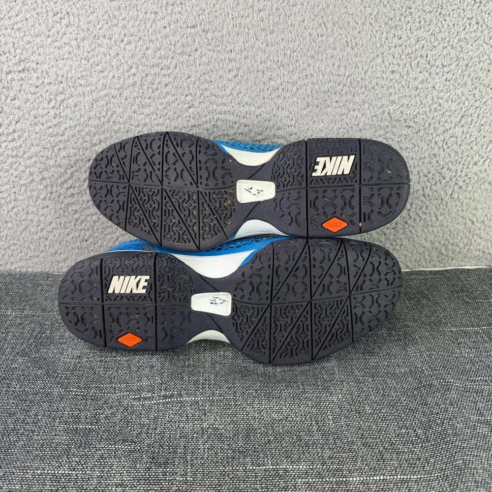 Nike Air Max Courtballistec 3.3 Mens 14 Blue White Tennis Shoes 429985-400‎